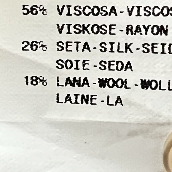 $869 Authentic ARMANI COLLEZIONI Made in ITALY Ruffled Sleeveless SILK Top Sz.10 - Picture 4 of 12